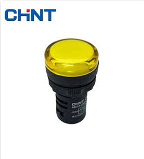 Chint ND16-G240 22.5mm LED Indicator 230V AC Yellow